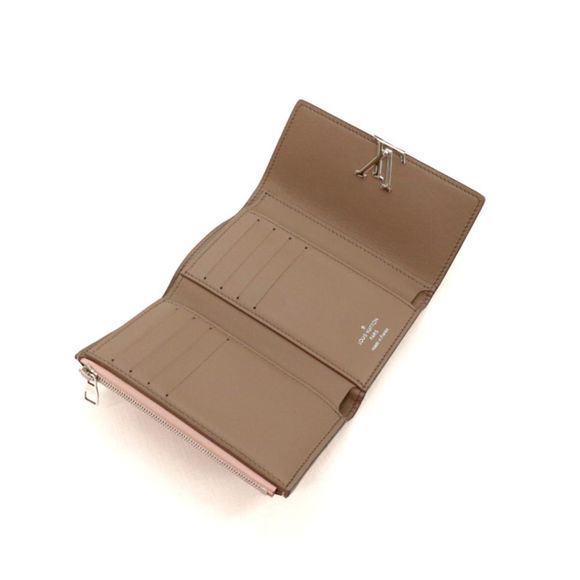 Louis Vuitton Portefeuil Capucines Compact Taurillon Leather Pink Wallet Handbag - Picture 4 of 7